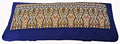Meditation Bench Cushion Kneeling Seiza - One of Kind Indochine Royal Blue