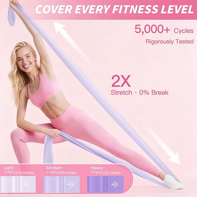 Pilates Kit, Pilates Essential Kit for Women, Pilates Equipment with 14.5" Pilates Ring and Ball, Resistance Bands,Dumbbells & Grip Socks Accessories, Home Pilates Workout Kit for Starter