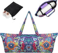 Yoga Mat Bag Yoga Mat Carrier with Shoes Compartment & Wet Pocket Pilates Bag with Zipper Pockets & Yoga Mat Holder Strap Yoga Bags and Carriers Fits All Your Stuff