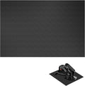 Non-Slip Elliptical Exercise Mat for Under Desk Elliptical Machines Non-Slip Mat for Under Desk Elliptical, Elliptical Mats for Seniors Home Sports Mats and Mini Elliptical Exercise Bikes