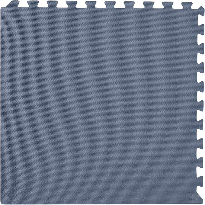 We Sell Mats 3/8" Thick Multipurpose EVA Foam Exercise Floor Mat, Interlocking Tiles, Anti-Fatigue for Home or Gym