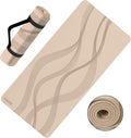 Yoga Mat High Density Exercise Mat, 76"x32"x0.27"Thick Wide & Large Yoga Mat for Women Men, Professional POE Workout Mat for Yoga, Pilates, Fitness & Stretching