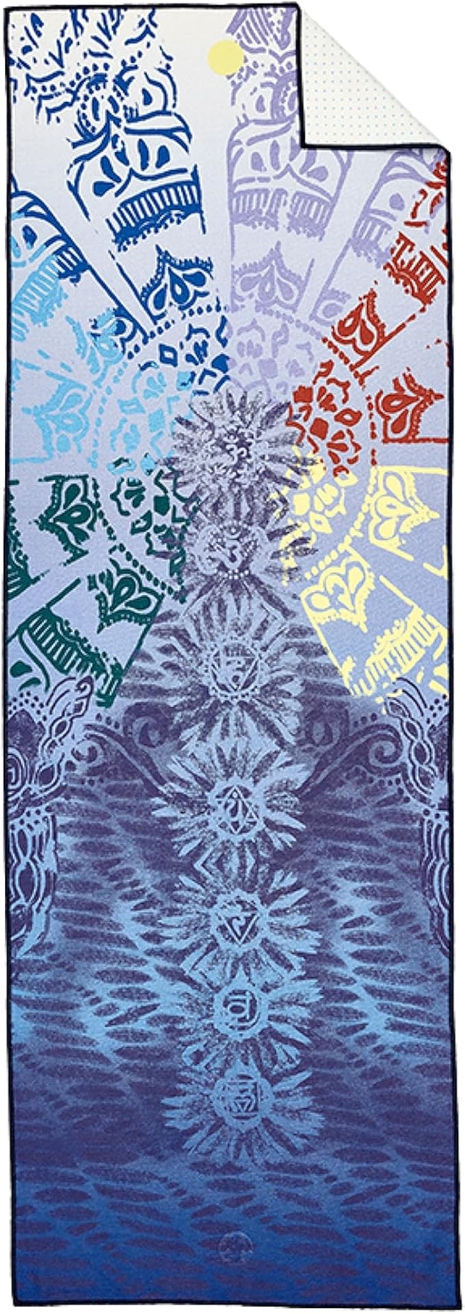 Yogitoes Yoga Hand Towel - Quick Drying Microfiber, Lightweight, Easy for Travel, Use in Hot Yoga, Vinyasa and Power, 16 Inch (40cm)