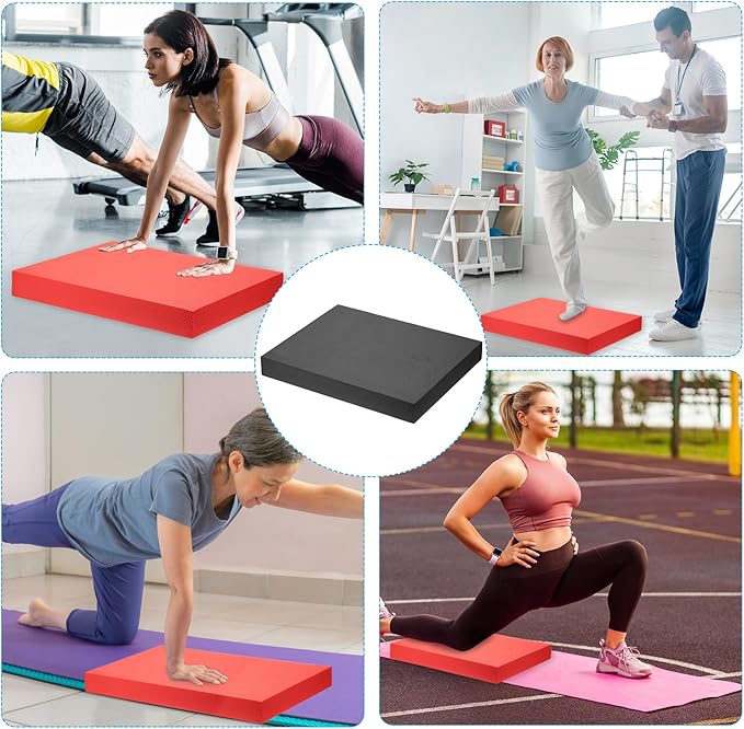 PATIKIL Balance Pad, Non-Slip TPE Foam Pad Cushion Exercise Yoga Mat Knee Pad for Fitness Stability Core Training Stretching