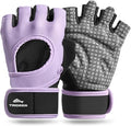 Trideer Weight Lifting Gloves for Women Men with Wrist Support, Workout Gloves Women Full Palm Protection for Gym Training, Fitness, Weightlifting & Pull Ups