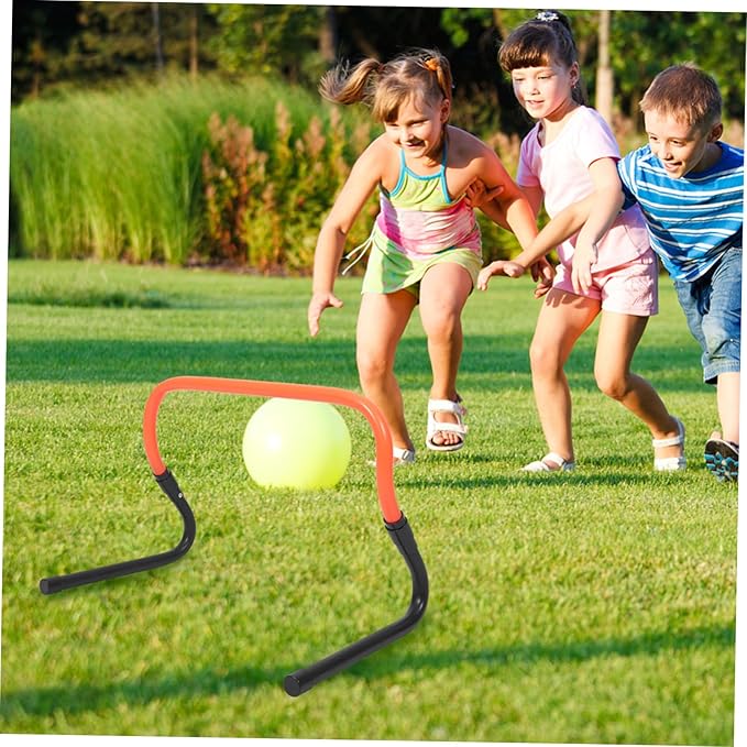 Adjustable Height Agility Hurdle for Football Training Plastic Speed Hurdle with Wear-Resistant Design Lightweight Running Accessory for Youth Athletes and Basketball Drills