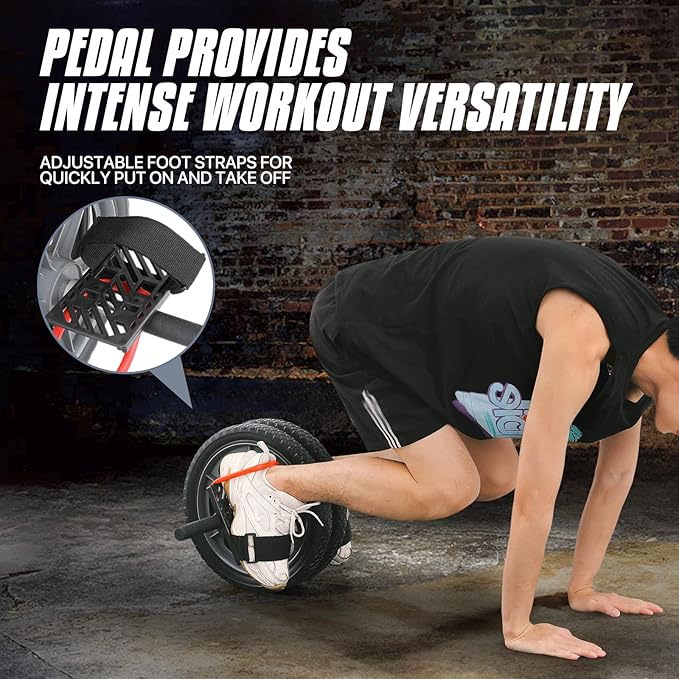 MADOG Ab Roller Wheel for Abdominal and Core Strength Training, Home Gym Abs Roller for Men Women