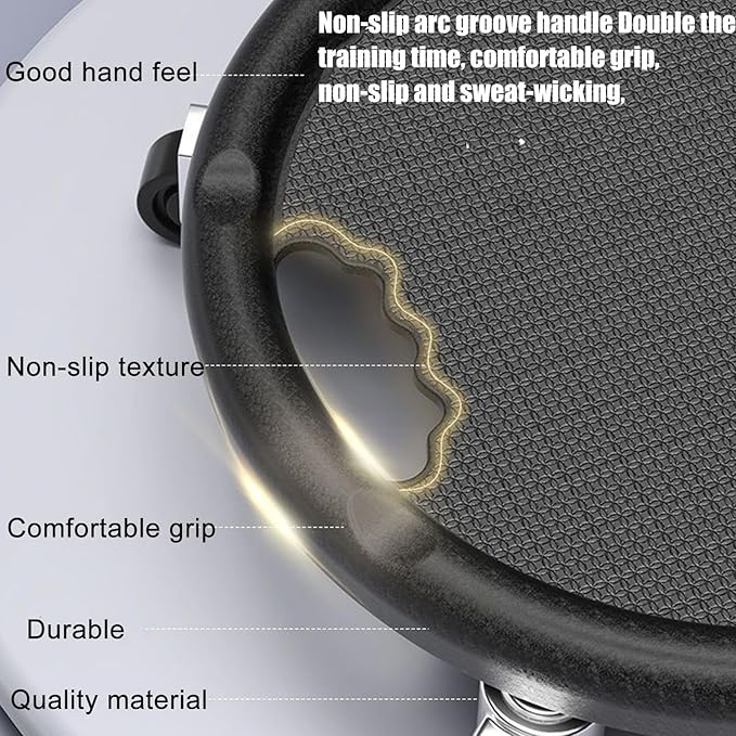 Abdominal Wheel Board, 360 Degree Rotatable Core Training Slider, Multifunctional Ab Roller Wheel, Abdominal Exercise Slider with Knee Pad, for Full Body Workout Cross Training Gym Home