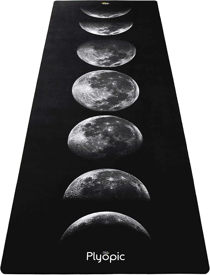 Plyopic. All In One Yoga Mat | Luxury Sweat-Grip Mat/Towel Combo | Ideal for Yoga, Hot Yoga, Bikram, Pilates, Workout & Exercise | Eco-Friendly Natural Rubber