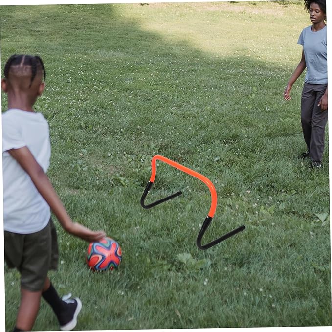 Wear-Resistant Agility Hurdles for Boys and Girls Training Obstacles for Soccer and Football Practice Convenient Folding Design for Speed Drills and Portable Single Unit