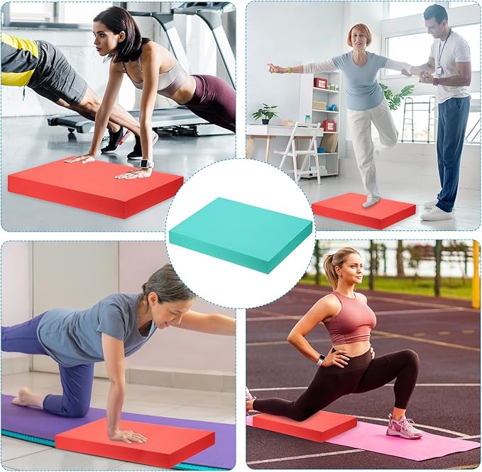 PATIKIL Balance Pad, Non-Slip TPE Foam Pad Cushion Exercise Yoga Mat Knee Pad for Fitness Stability Core Training Stretching