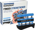 Finger Strengthener - Grip Strength Trainer, Forearm & Hand Gripper Exerciser, Strengthening Grip for Therapy, Guitar Handgrip, Wrist Strengtheners
