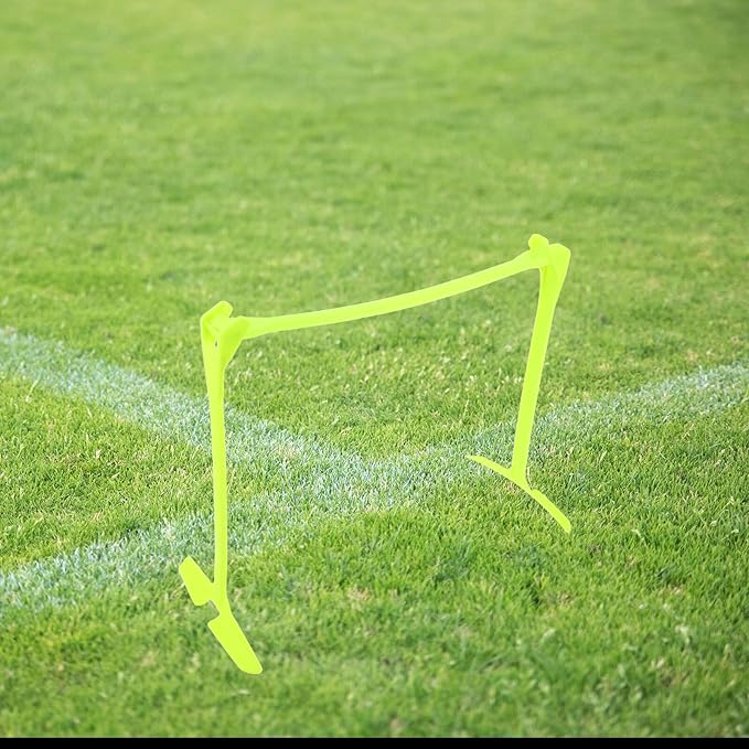COHEALI Adjustable Foldable Soccer Training Hurdle Plastic Agility Speed Hurdles for Football Athletic Drills and Agility Training Equipment