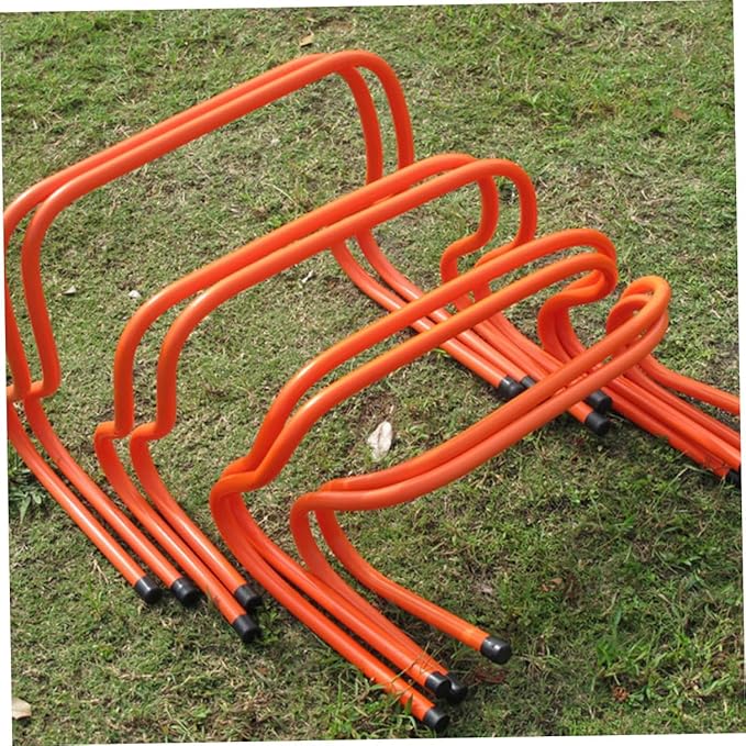 2pcs Plastic Agility Hurdles 15cm Professional Training Speed Hurdles for Youth Soccer Football Agility Drills Equipment