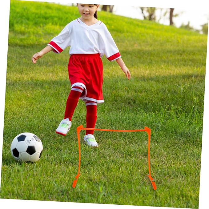 Soccer Hurdle Training for Boys and Girls 3-Level Adjustable Plastic Speed Hurdle Boys and Girls Agility Aid