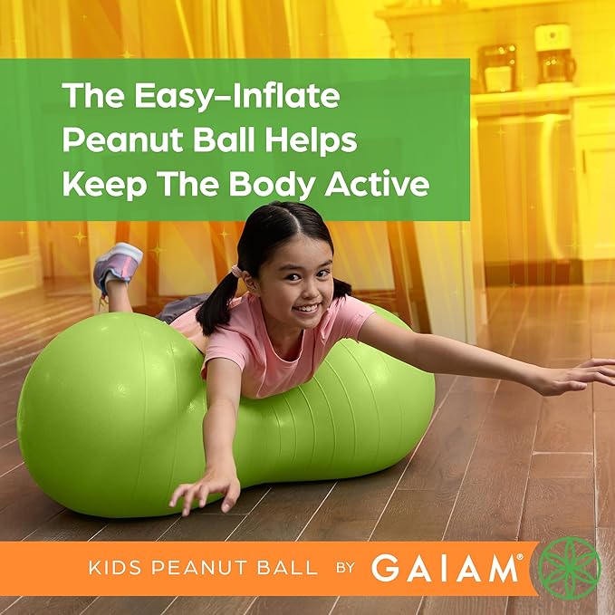 Active Seat Peanut Shaped Bounce Desk Chair, Exercise Yoga Balance Sitting Ball