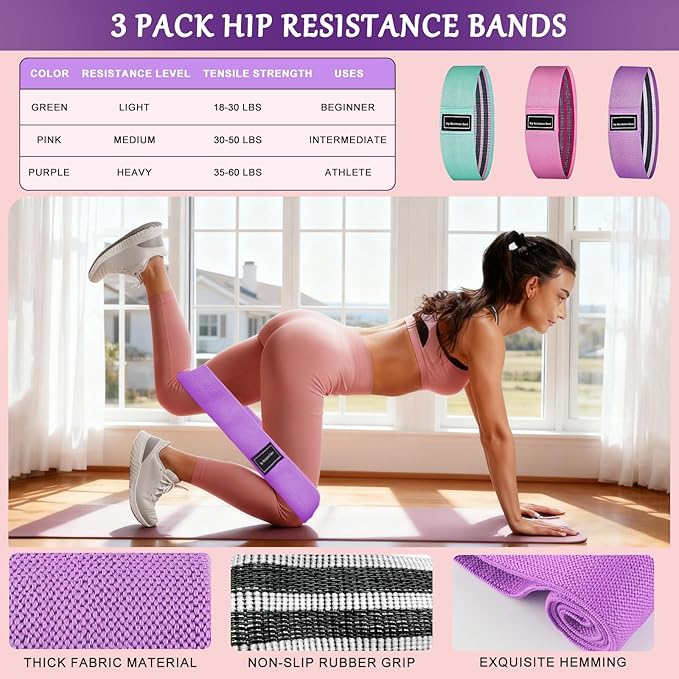 Home Pilates Kit for Women, Pilates Ring Set, Pilates Equipment Kit for Women Home Workouts, Pilates Essentials Kit with Pilates Ring and Ball, Resistance Bands for Strength, Toning, Flexibility