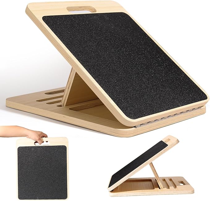 Balance Board for Adults-Wobble Board for Physical Therapy,Core Strength Trainer Wood Rocker Board