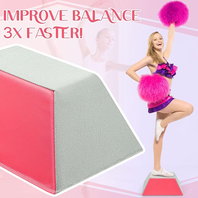 Cheerleading Balance Trainer, PU Anti-slip, Stunt Stand for Flyers