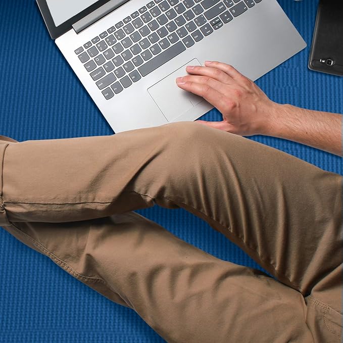 We Sell Mats 3/8" Thick Multipurpose EVA Foam Exercise Floor Mat, Interlocking Tiles, Anti-Fatigue for Home or Gym