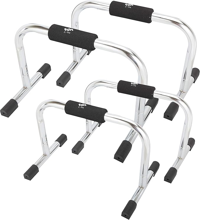 JFIT Tall Push Up Bar Stand