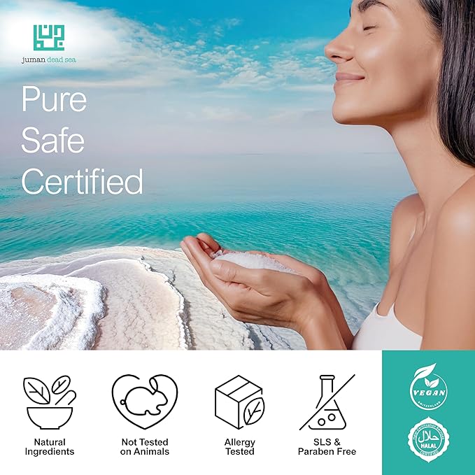 Juman Dead Sea Body Massage Oil Set | Enriched with Olive, Sweet Almond and Other Essential Oils | Therapeutic Massage Oil | Stimulates Blood Circulation & Helps Relaxing | Pack of 3