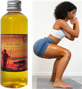 West African Akpi Seeds HIPS Workout Massage Oil for Comfortable Movement — Boost Your Confidence with Every Walking Step — Enhanced Comfort During Resistance Bands, Workout, Yoga & Exercise