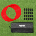 FORZA Agility Rings [12 Pack] | Speed & Agility Training Equipment for Athletes - Available in 10 Colors