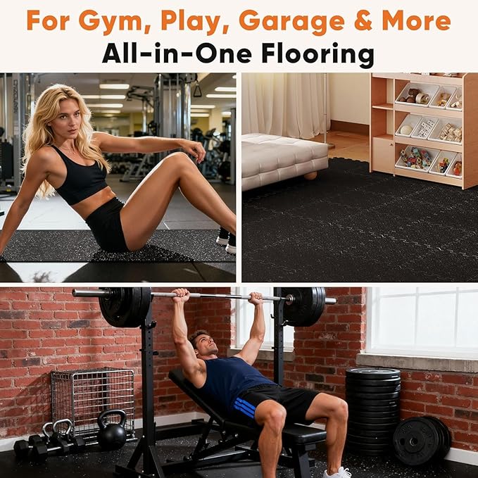 Sweetcrispy Interlocking Foam Floor Tiles