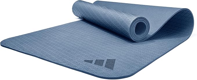 adidas Yoga Mat - Eco Friendly - Non Slip, Durable Textured Surface