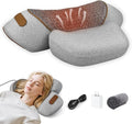 3-in-1 Neck Massager Pillow with Heat, Massage & Stretcher, Traction Massager for Neck Hump, Shoulder & Muscle Relaxation, Pain Relief & Cervical Support, Ideal Gift for Women & Men