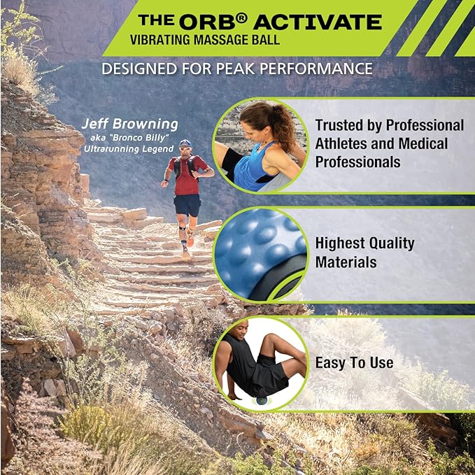 Pro-Tec Athletics Orb Massage Balls, Vary in Size and Color, Deep Tissue Massage, Muscle Relief, Promotes Flexibility, Hamstring, Quadriceps, Calf, Multi-Directional Massage Ball, Working Out