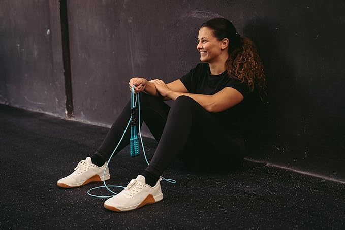 Velites - Earth 2.0 Jump Rope - Official CrossFit® Games Rope - Professional Aluminum Speed Rope for Double Unders, Fitness & Boxing - Includes 4mm Cable & Carrying Bag -