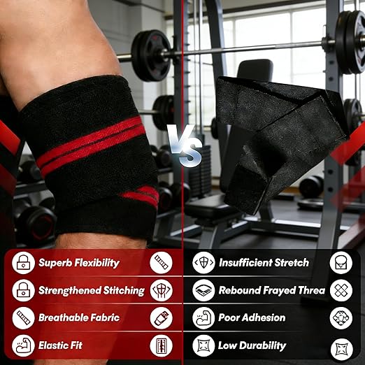 Weight Lifting Straps For Men Women,47" Adjustable Compression Straps & Brace for Joint Support (1 Pair),Elbow Brace for Weightlifting and Fitness Training