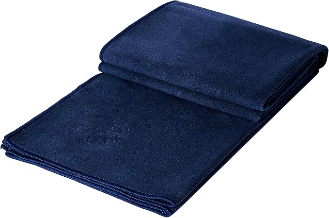 Yogitoes Yoga Hand Towel - Quick Drying Microfiber, Lightweight, Easy for Travel, Use in Hot Yoga, Vinyasa and Power, 16 Inch (40cm)