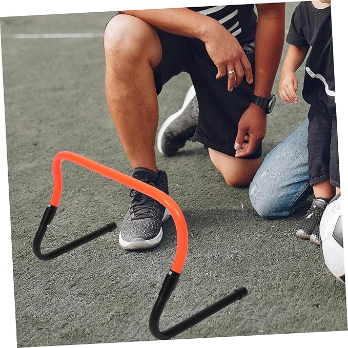 Totority Agility Hurdle Training Equipment Plastic Hurdles for Soccer Football and Portable Speed Training Accessory for Athletes