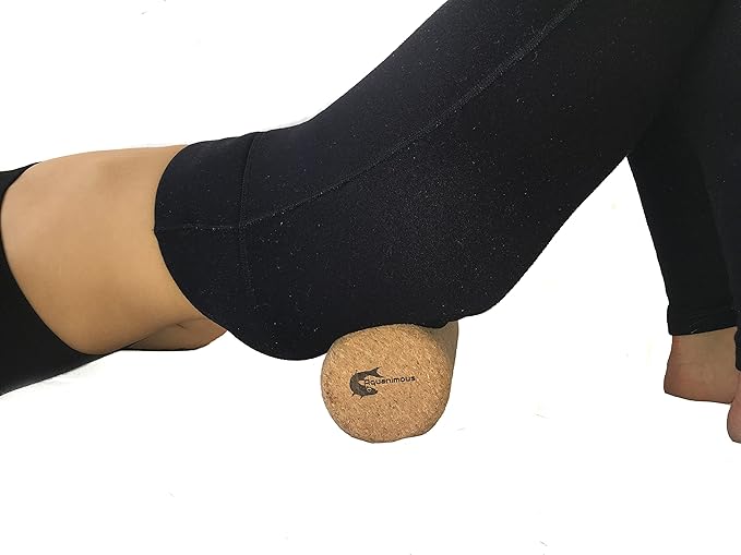 Aquanimous Cork Massage Roller Natural Eco-Friendly NO Foam Roller (16 Inch)