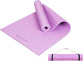 Primasole Yoga Mat with Carry Strap for Yoga Pilates Fitness and Floor Workout at Home and Gym Non-slip 9 colors
