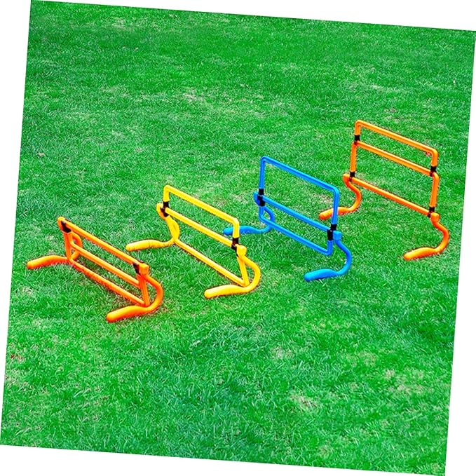 Sports Ladder Sports Equipment Athletic Gear Hurdles for Kids Football Agility Exercise Hurdles Soccer Field Obastacles Training Equipment Multicolor Football Training Yellow