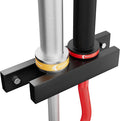 Barbell Holder, Wall Mount Barbell Storage Hanger for Vertical Barbell Wall Rack, Garage Gym Olympic Bar Holder, Fits Under 40 mm Bar in Size