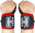 IBRO Weightlifting Wrist Wraps,18” or 24” Premium Wrist Support, Avoid Injury, Best Wrap for Powerlifting, Weightlifting, Gym Workouts, Strength Training, Cross Training for Men & Women