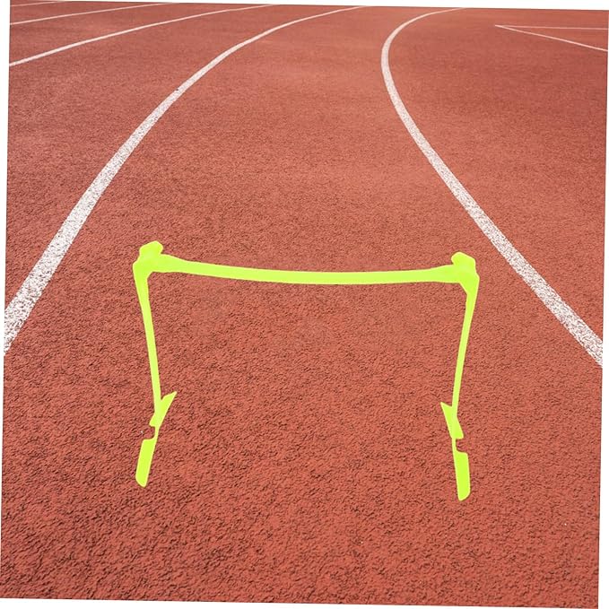 UPKOCH Speed Hurdle: Adjustable Height Speed Hurdle Soccer Training Tool - Plastic Foldable Agility Equipment for Football Athletic Agility Drills