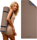 Extra Thick Yoga Mat -0.4Inch(10mm),Non-Slip Yoga Mat, 72"x24" Exercise & Fitness Mat with Carrying Strap, Workout Mats for Yoga, Pilates and Floor Exercise