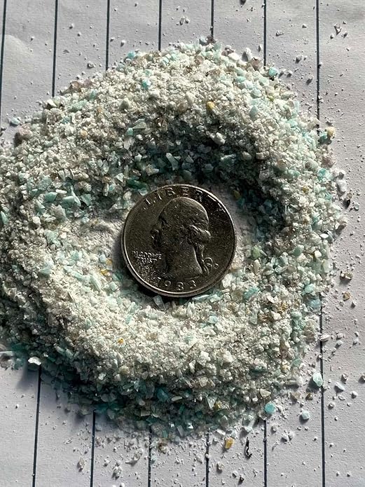Crystals Rocks - 1mm and Smaller - powder - 4oz - 100% Crystal Life+LOVE! Cleansing Charging Forever! 1m4z