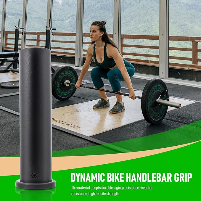 Anti-Skid Barbell Rod Handle Grip Plastic Cover 50mm X 200mm Dumbbell Rod Sleeve Fitness Strength Training Equipment Attachment