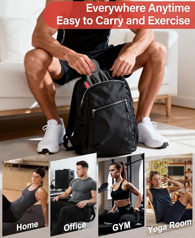 Pelvic Floor Exercise Devices Kegel Exerciser Muscle Trainer 15-70lbs Adjustable for Women/Men, Inner Thigh Exerciser Hip Abductor Machine with Resistance Band, Leg Workout