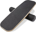 Balance Board Surf Trainer with Adjustable Stoppers - 2 Different Distance Options Balance Board for Surfing, Snowboarding, Skiing, Skateboarding, 300lbs Capacity