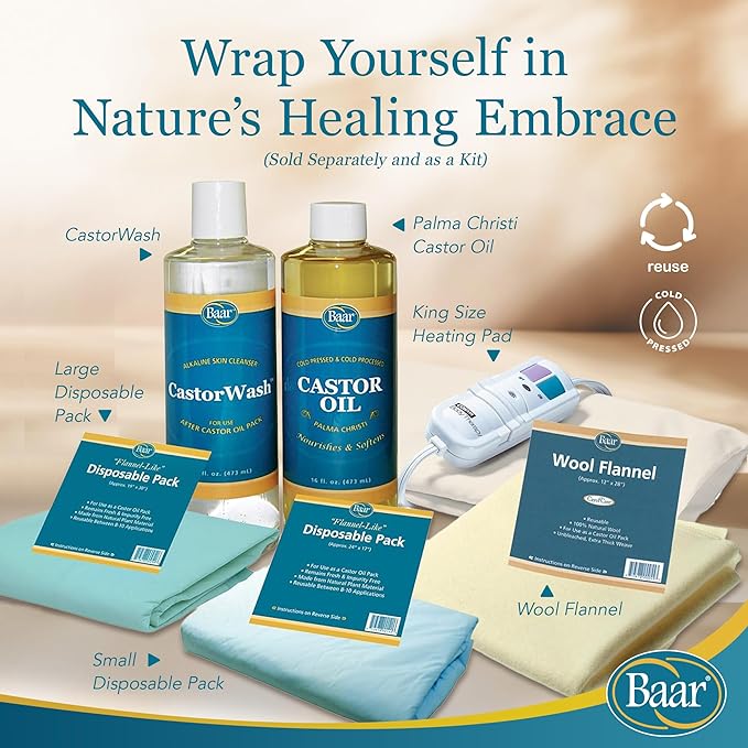 Baar Products - Castor Oil Roll-On 3 oz [Health and Beauty]