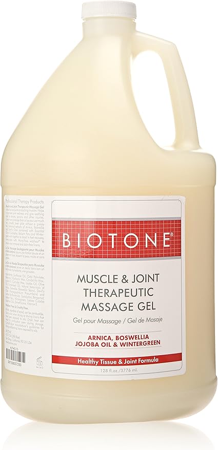Biotone Muscle and Joint Massage Gel, 128 Ounce