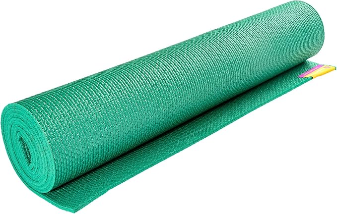 Hugger Mugger Tapas Ultra Yoga Mat - Outstanding 1/4″ Soft Cushion, Lightweight, Made in the USA Sticky Mat, Durable and Long-Lasting